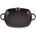 Dyp grillpanne støpejern 30 cm black