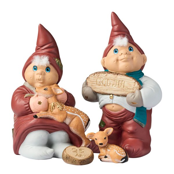 Årsnissepar 2025 Elvin & Emmelie 13,5 cm