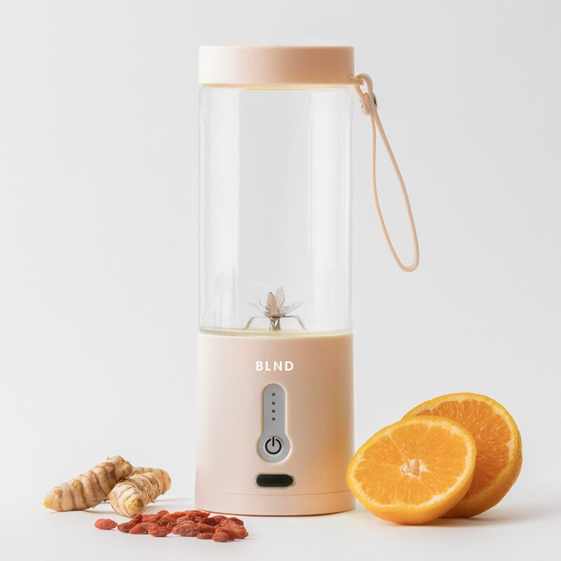 Bærbar blender 0,53 L rosa