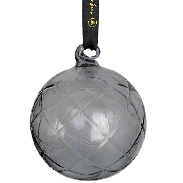 Lux dekorkule 8 cm liten koks