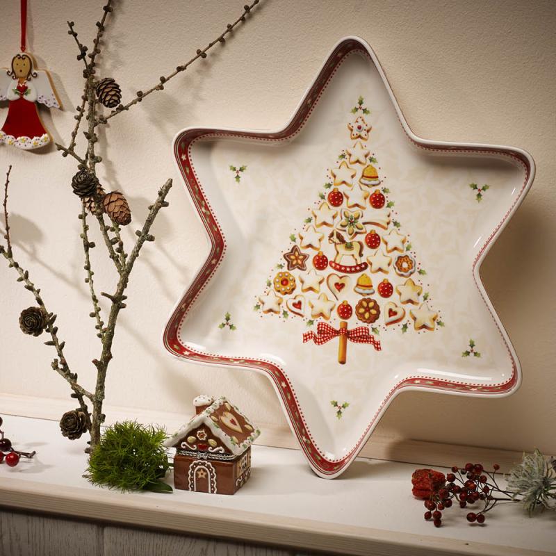 Winter Bakery Delight stjernbolle stor 37,5x33 cm