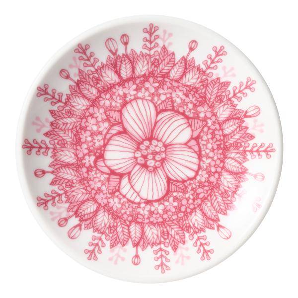 Huvila tallerken 10,5 cm rosa