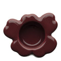 Unikko telysholder 3x10 cm reddish brown
