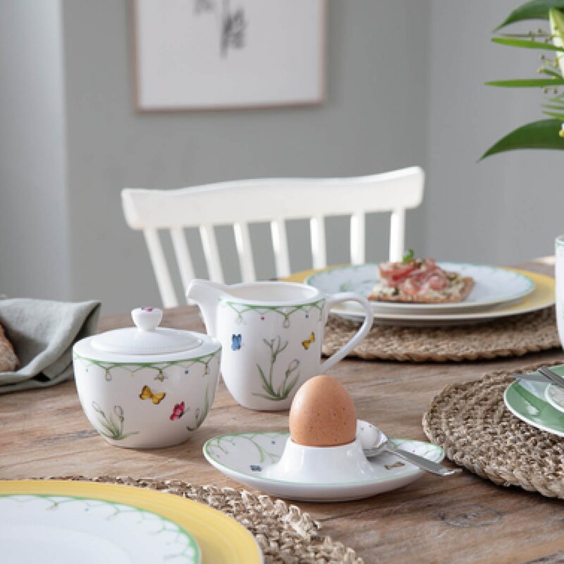 Colourful Spring eggeglass 11 cm