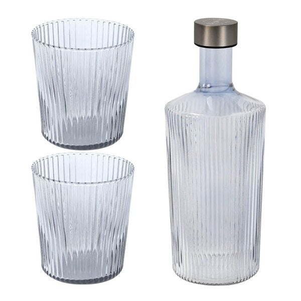 Ribbed Elegance gaveeske Twilight deler blå