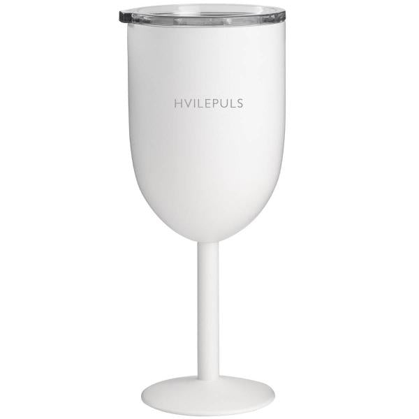 Termo vinglass hvilepuls 40 cl hvit