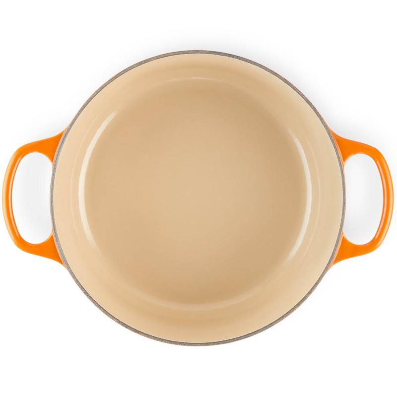 Signature støpejernsgryte rund 26 cm 5,3L volcanic