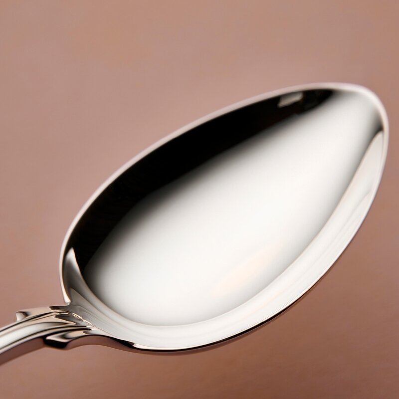 Gammal Fransk dessertskje 18,3 cm 830