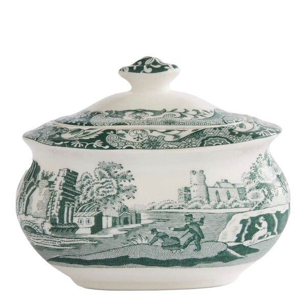Heritage Green Italian sukkerskål 0,25L