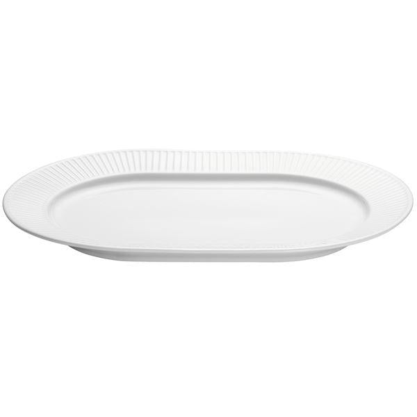 Plissé serveringsfat ovalt 36x25 cm