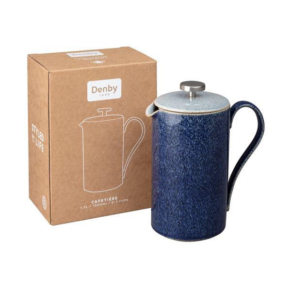 Studio Blue Cobalt Brew presskanne 1L