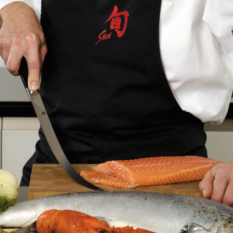Shun Classic fleksibel skinkekniv 30 cm