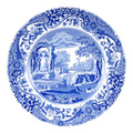 Blue Italian asjett 20 cm blå/hvit