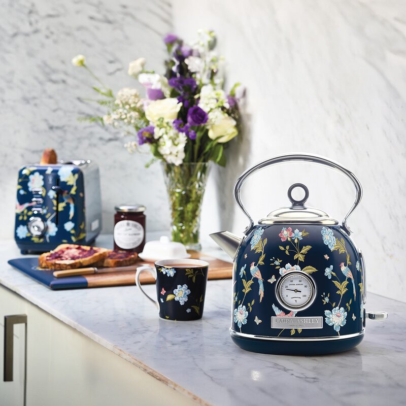Dome elektrisk vannkoker 1,7L Elveden navy