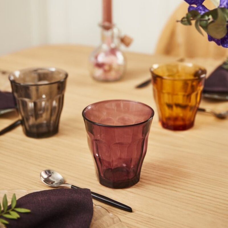 Picardie vannglass 25 cl 4 stk plum