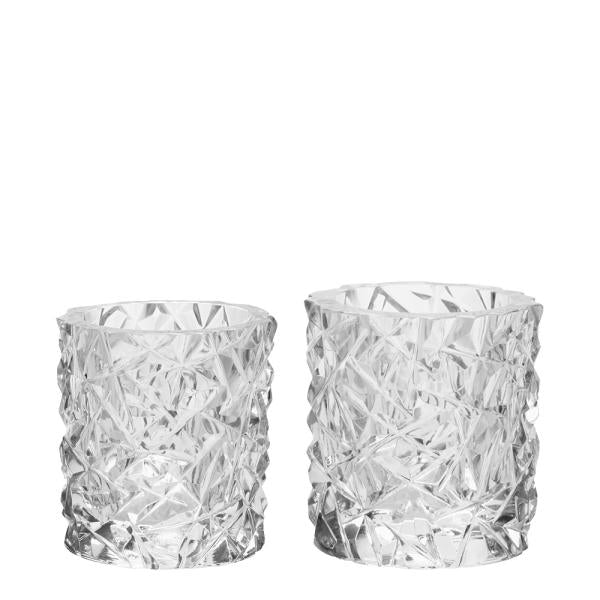 Carat lysestaker 2 stk 8 + 9,3 cm
