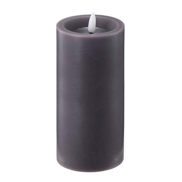 LED kubbelys 7,5x15 cm dark gray