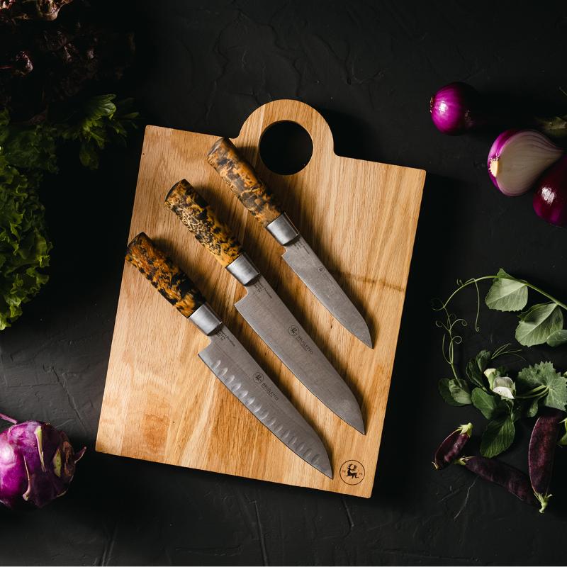 Hunter premium chef grønnsakskniv i porselen 13 cm