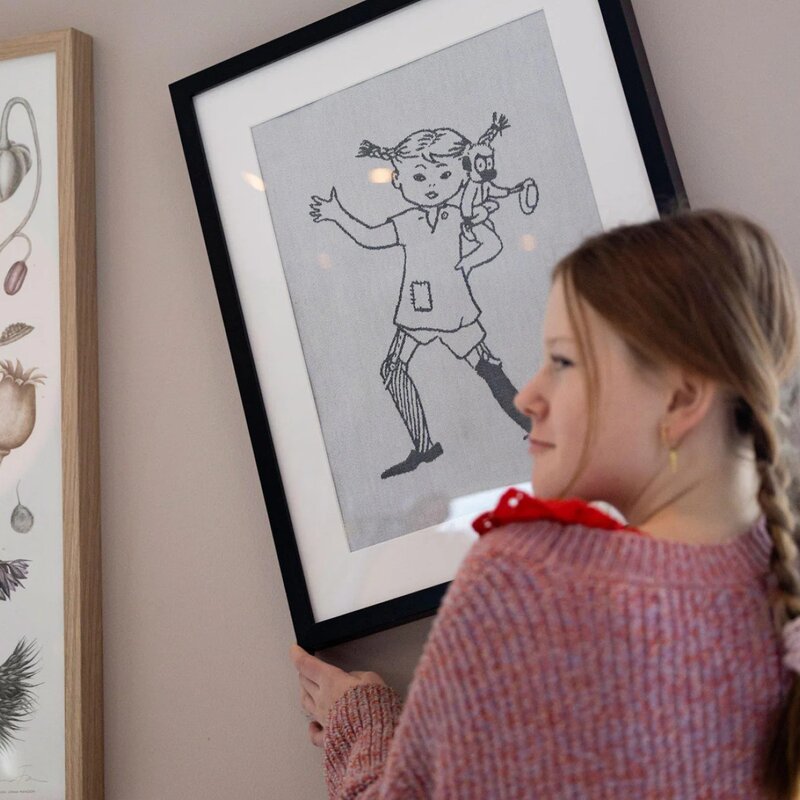 Pippi kjøkkenhåndkle 35x50 cm Pippilotta