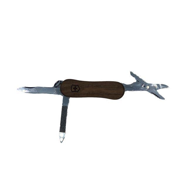 Executive wood lommekniv 65 mm 5 funksj. brun