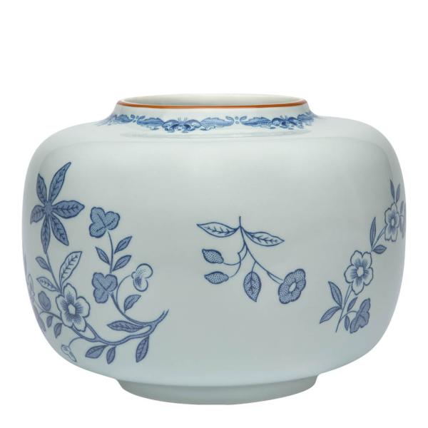 Ostindia vase 22x17 cm blå