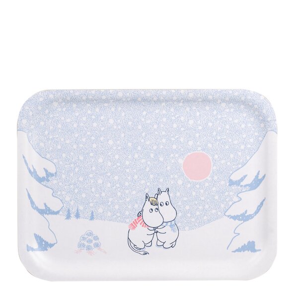 Mummi brett 27x20 cm la det snø