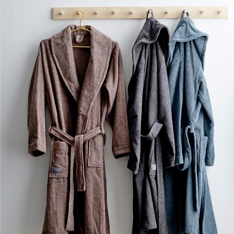 Classic morgenkåpe S/M taupe