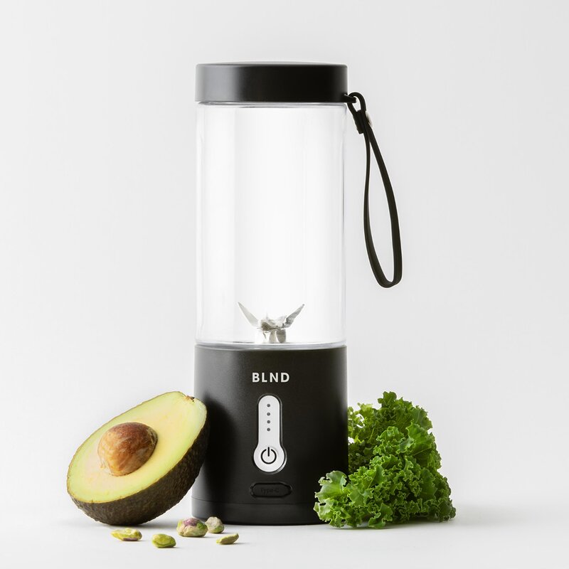 Bærbar blender 0,53 L svart
