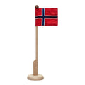 Nordic way bordflagg 30 cm eik