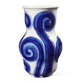 Tulle vase 22,5 cm blå