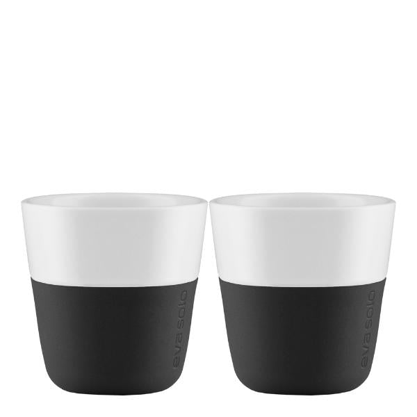 Espressokrus 8 cl 2 stk svart