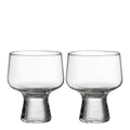 Solare glass på fot 29 cl 2 stk klar