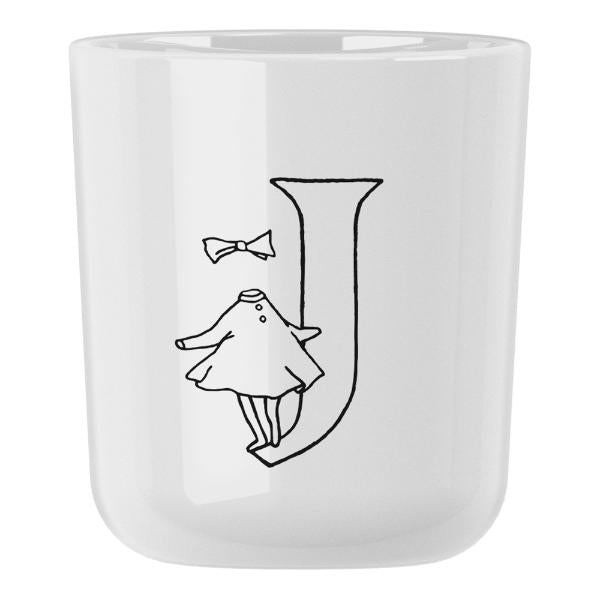 Moomin ABC krus J 20 cl hvit