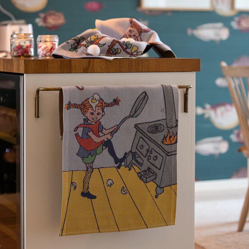 Pippi kjøkkenhåndkle 40x60 cm pannekakekos