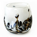 After Rain vase 12 cm hvit m/dekor