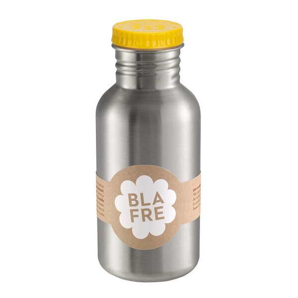 Stålflaske 500 ml gul