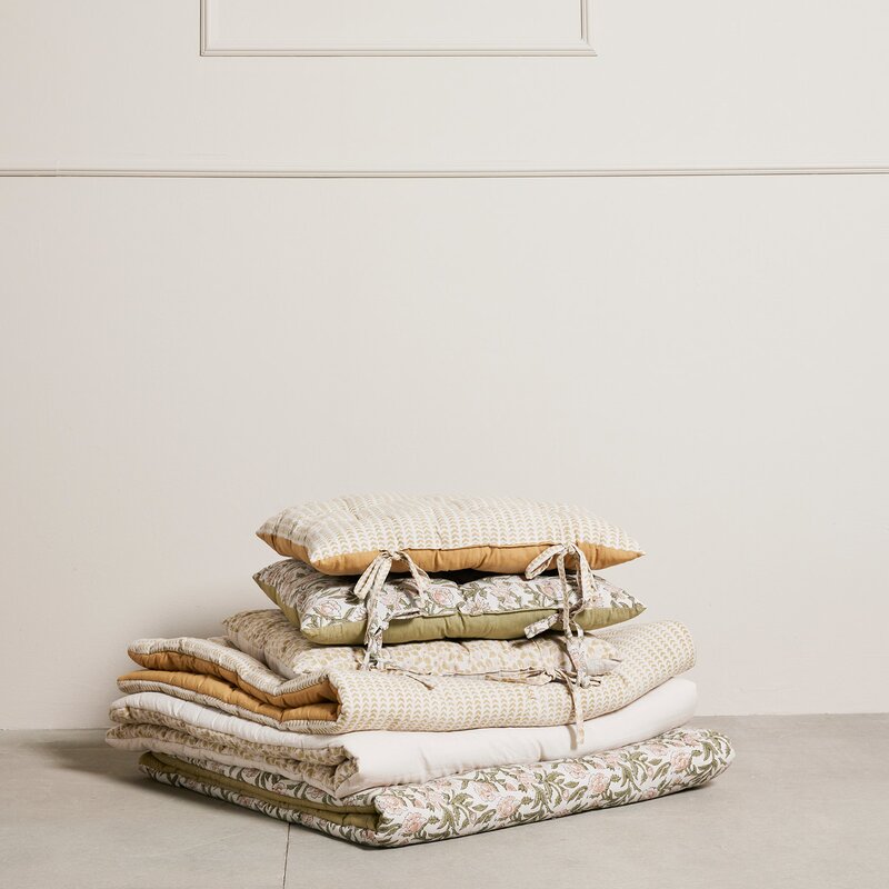 Ivillia sittepute/madrass 180x70 cm oker