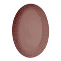 Confetti ovalt fat 36x25,5 cm bordeaux