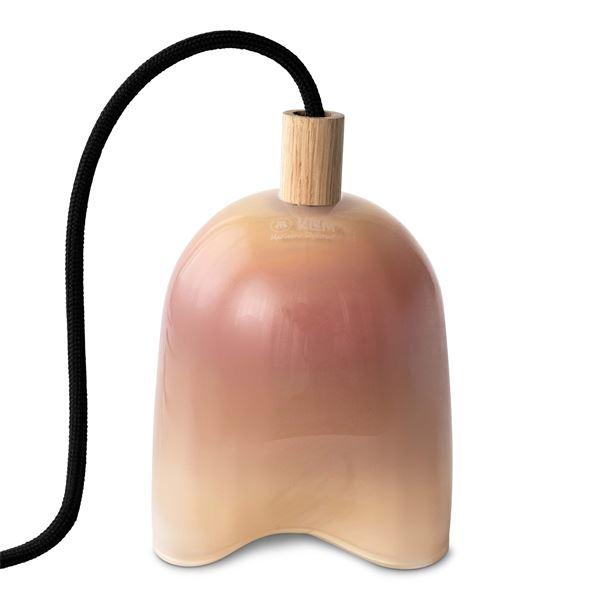 Klem lampe liten 18 cm pearl
