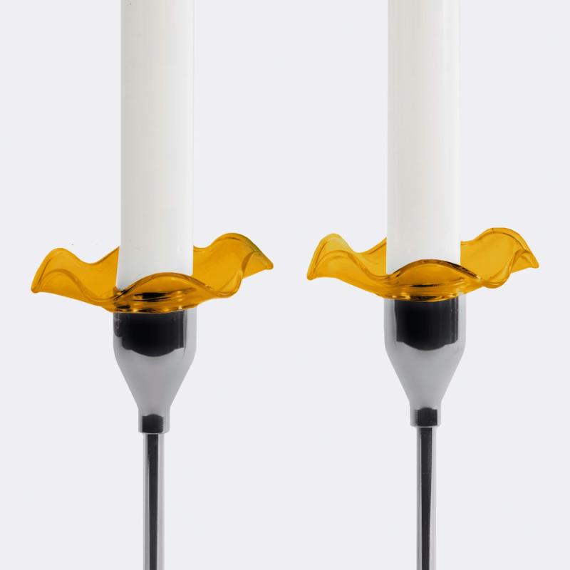 Viva lysmansjett 2 stk amber
