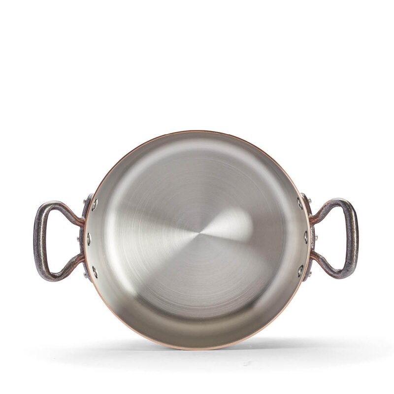 Prima Matera gryte 24 cm kobber/støpejern
