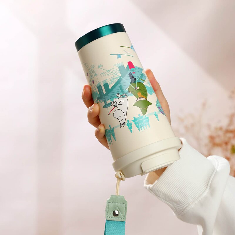 Mummi take-away termokopp 58 cl fisketur beige