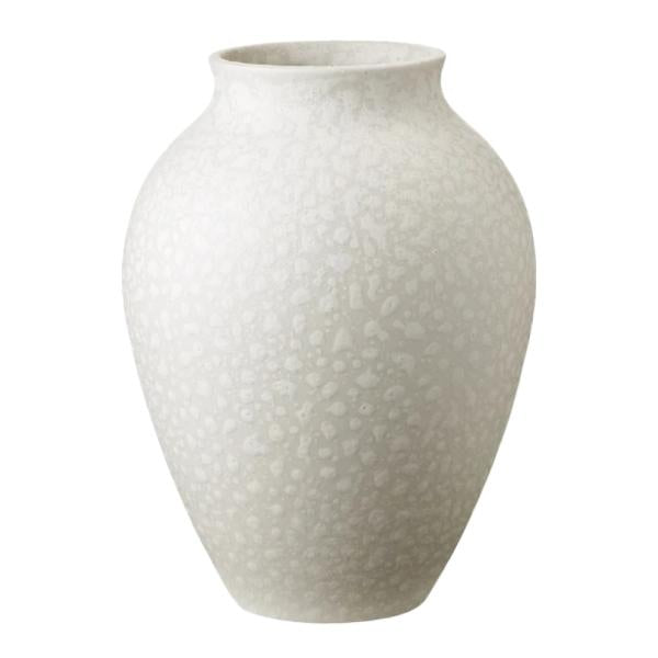 Knabstrup vase 20 cm hvit