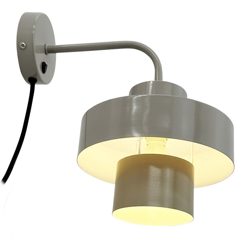 Stoke vegglampe 29 cm varmgrå