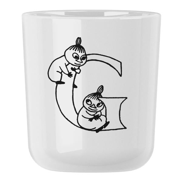Moomin ABC krus G 20 cl hvit