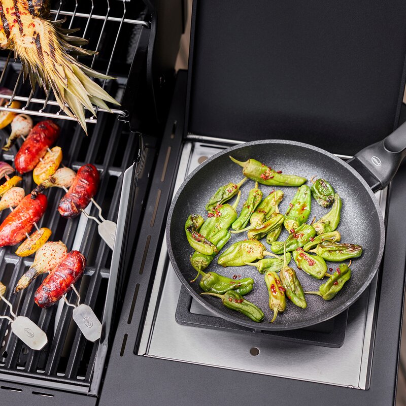 Videro PRO G3-S Vario+ gassgrill 17000W svart