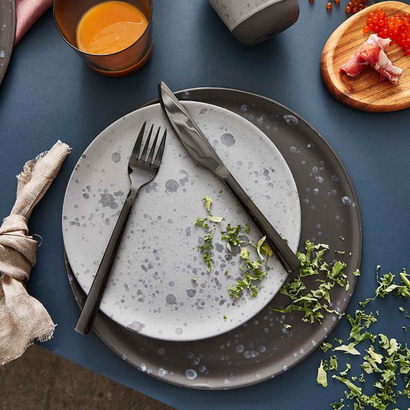 RAW Nordic Grey tallerken 23 cm