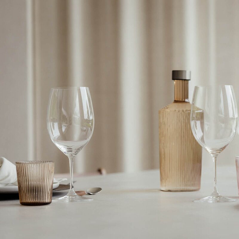 Ribbed Elegance flaske Bells 1,25L beige