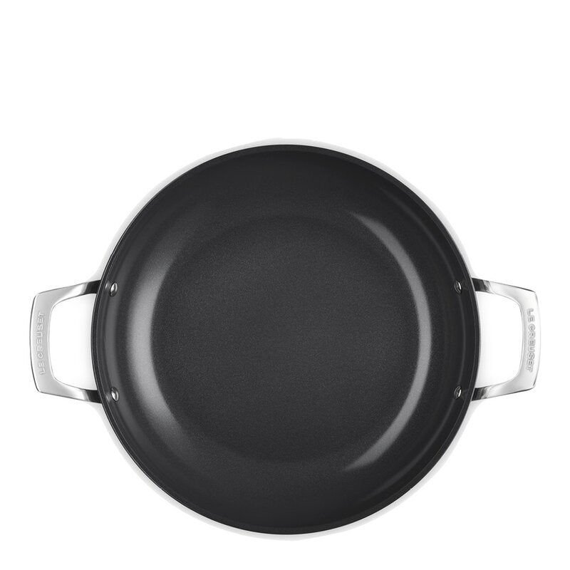 ENSC traktørpanne med glasslokk 3,7L 30 cm black