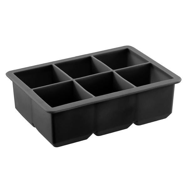 Ijs isbiter XL 5x5 cm svart